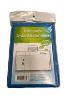 Lietaus pončas universalus, mėlynas