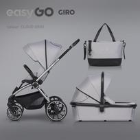 EasyGo Giro Cloudy Gray Vežimėlis 2 in 1