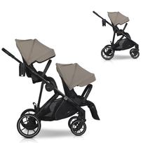 EasyGo Duoflex Savana Beige Dvynukų vežimėlis 2 sėdynės