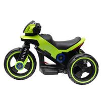 Baby Mix POLICE elektriskais motocikls, zaļš