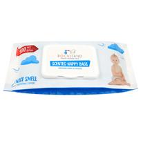 Maišeliai panaudotoms sauskelnėms Bocioland BL018 100 vnt