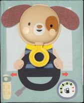 Lavinamoji minkšta knygelė Taf Toys Tiny Traveler