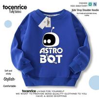 Astro Bot Kids' Space Hoodie Set - Boys' Autumn/Winter Outfit 120 blue