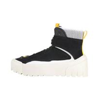 Onitsuka Tiger Chunky Runner Mt Leather Wrap Warm High-Top Sneakers Unisex sneakers Black Yellow 1183A420-001 44 black