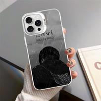 Anime Attack On Titan Levi Ackerman Telefono dėklas iPhone 16 15 14 13 12 11 Pro Max X XR XSMAX, matinis, atsparus smūgiams galinis dangtelis iPhone 16pro max