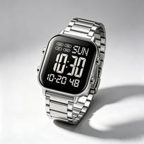 Unisex Skaitmeninis laikrodis SKMEI Chronografas Žadintuvas Nerūdijantis plienas 2259 black
