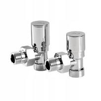Perfexim 7030 kampinis radiatoriaus vožtuvas 1/2'' chromas