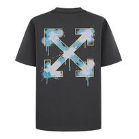 Medvilninė, kvėpuojanti ir patogi, su siūlų apykakle, vasarinė, porų vienodo stiliaus, 2026 m. gatvės mados, rašalinė T-shirt L gray