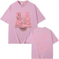 House Tour T-Shirt 2026 New Style Sabrina Carpenter Printed T-shirt Men Women Cotton T-shirt Men's T-shirt Summer Men's Clothing XS pink
