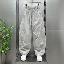 New ins Lazy Simple Loose Casual Pants Men's Harajuku Fashion Literary Versatile Trend Washing Temperament Xl【 65-70kg 】 white