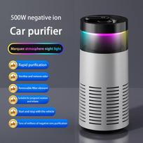 Xiaomi Car Air Purifier Rapid purification Removing Formaldehyde Odors Inside Car Negative Ion Ambient Light Car Air Purifier 2026 balta