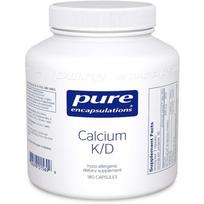 Pure Encapsulation Calcium K/D Capsules 180 Tablets 1 pcs