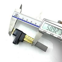 1 vnt. aukštos kokybės dulkių siurblio dalių dulkių siurblio variklio anglies šepetėlis 6,5 x 11 x 32 mm, skirtas „Lg“ dulkių siurblio anglies šepetėlio laikikliui Onesize gray