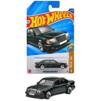Hot Wheels pagrindinis automobilis Mercedes-Benz 500E (Žalias) 1/64 (5-Paketas) blue