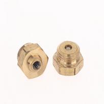 Brass Moka Pot Safety Replacement Valves 2pcs High Temp Resistant for Camping Hiking Portable Coffee Making beige