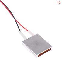 12V 24V 220V AC/DC Constant Temperature PTC Ceramic Heating Plate Air Electric Heater Plate Thermostat Component Heater A12