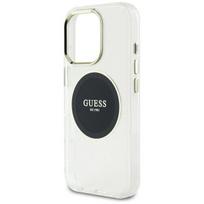 GUESS MAGNETINIS DĖKLAS, SKIRTAS „MAGSAFE IPHONE 16 PRO MAX“ SU KLASIKINIU LOGOTIPU
