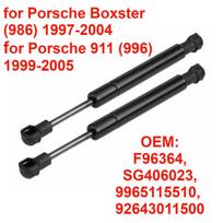Automobilio priekinio gaubto dujiniai statramsčiai, kėlimo atramos, amortizatoriai, skirti „Porsche Boxster“ (986) 1997–2004 m., skirti „Porsche 911“ (996) 1999–2005 m.