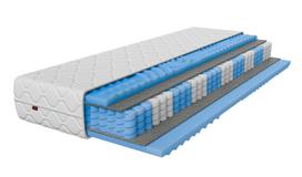 Čiužinys 160x200 kišeninėmis spyruoklėmis, masažuojantis SUPER MARC PREMIUM, 26 cm, su užvalkalu, H4