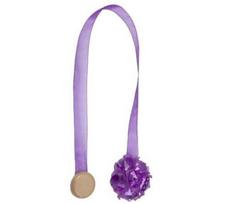 Eurofirany užuolaidų laikiklis su magnetu Flower, 4.5 cm, violetinis