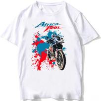 Africa Twin CRF 1100 Naujas Nuotykių Važiavimo Marškinėliai Vyriški Trumpomis Rankovėmis Vyras Motociklininkas Marškinėliai Hip Hopas Berniukas Laisvalaikio T-shirt Viršūnės M white
