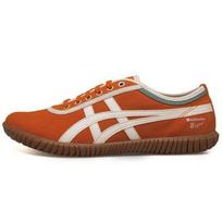 Onitsuka Tiger Tsunahiki Karvės Oda, Sintetinė Oda Atspari Dilimui Žemi Laisvalaikio Bėgimo Batai Unisex Oranžiniai 1183A085-800 36 brown