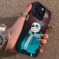 D-Deltarune Phone Case for iPhone 17,16,15,14,13,12,11,Pro,X,Xs,Max,Plus Shockproof Cover iPhone16Plus black