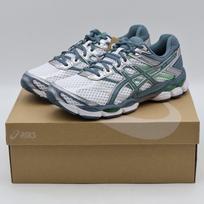 1203a733-100 Asics Gel-Cumulus 16 White Ironclad (Men's) 4.5 black
