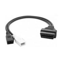 2x2 Pin to 16 Pin OBDII OBD2 Diagnostic Adapter Cable Cord OBD 2 Scanner OBDII 1 black