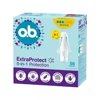 o.b. Extra Protect Normal Tampons - 56 ks Intymioji higiena