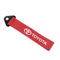 Automobilio vilkimo virvė Priekabos lenktynių diržas Automobilių priedai Toyota Hilux Aygo Yaris Ractis Corolla Camry CHR Auris Tacoma Cruiser TRD juoda