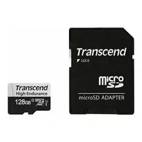 Atminties kortelė Transcend 350V MicroSDXC 128GB Class 10 UHS-I/U1 (TS128GUSD350V)