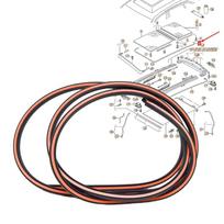 Stoglangio tarpinė Tiguan, Sharan, Jetta, Skoda, Superb, KAMIQ, Q5 automobiliams 5ND877439 1K9877439 Sandarinimo juostelės apdailos liejinys gray