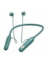 Xiaomi New Wireless Earphones Bluetooth 5.3 Neckband Headphones Gaming LED Display HIFI Headset Sports TWS Earbuds With Mic TF Card žalia