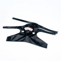 Anime Tokyo Ghoul Kaneki Ken Cosplay Kostiumai Kaukė Helovino Vakarėlio Kaukės Cosplay juoda