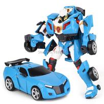 Didelis!!!Užjūrio versija Tobot transformuojamas robotas į automobilį žaislai Korėja Animaciniai broliai Anime deformuojamas automobilis lėktuvas žaislai blue