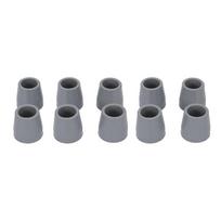 Guminis neslystantis pėdos grindų apsaugas kėdžių stalo kojoms lazdos antgalis taburetės neslystanti koja vaikščiojimo lazda 22mm Style 2
