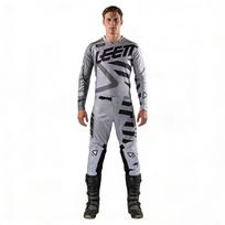 NAUJAS 2026 LEETT MOTO enduro motocross aprangos komplektas mx marškinėliai kelnės žalia motociklo apranga mtb carracing kostiumas Off Road įranga L - 34 pilka