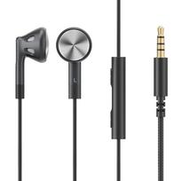 FiiO FF1 3.5mm HiFi Music Wired Bass Earphones with 14.2mm Dynamic HD Microphone for Gaming, Conferences, and Video (Black)