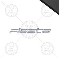1PCS Metal Letter For Fiesta Ford 3D Emblem Car Rear Trunk Decals Lettering Badge Auto Accessories Styling