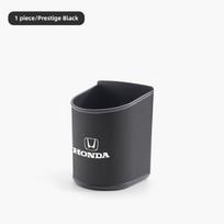 Car Door Cup Holder Trash Box & Interior Organizer For Honda CR-V Accord Civic HR-V Pilot Odyssey Fit Jazz Vezel CITY Freed black