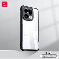 Xundd For OPPO Find X9 Find X9 Pro Find X9 Ultra Case Anti-Yellow Shockproof Airbag Magnetic Kickstand Transparent Back Cover Pc + tpu&OPPO Find X9 white