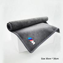 BMW E46 E90 E60 F30 F10 E39 E36 F20 G30 G20 E87 E92 E91 E3 Automobilio Salono Valymo Priemonės Mikropluošto Plovimo Rankšluosčiai Valymo Šepetys gray