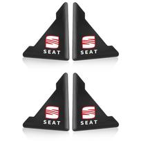 Automobilio durų kampų apsaugos nuo susidūrimo ir įbrėžimų dangteliai SEAT Leon 5F Ibiza 5 6 MII Altea Toledo 3 Cordoba Cupra FR Ateca black