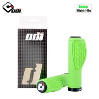 ODI Silicone Mountain Bike Handlebar Grips With Ergonomic Meatball Design Folding Bikes Comfort Grip Genuine product, boxed packaging gray