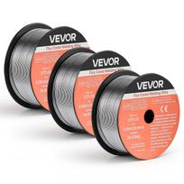 VEVOR Flux Core MIG Welding Wire, E71T-GS 0.03-inch 2 LBS, Gasless Mild Steel Welding Wire with Low Spatter for All Position Arc Welding 11 x 10.9 x 15.5 cm
