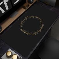 90x40cm Mouse Pad T-The Lord of the Rings Game Desk Mat PC Computer Sexy Anime Mousepad Keyboard Pad Gaming Accessories Mausepad 30cmx60cm(11.8x23.6inch) black