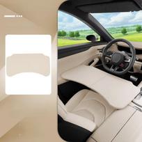Didelis Sulankstomas Stalas Nešiojamam Kompiuteriui Automobilyje, Maisto Stovas, Laikinas Padėklas Automobilio Interjerui smėlis