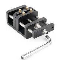 Self Centered Woodworking Vise Bench Aluminum Alloy Center Hole Puncher Tool with Handle