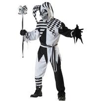 Helovino kostiumas, karnavalo šou vyriškas klouno kostiumas cosplay uniforma helovino kostiumas average code white